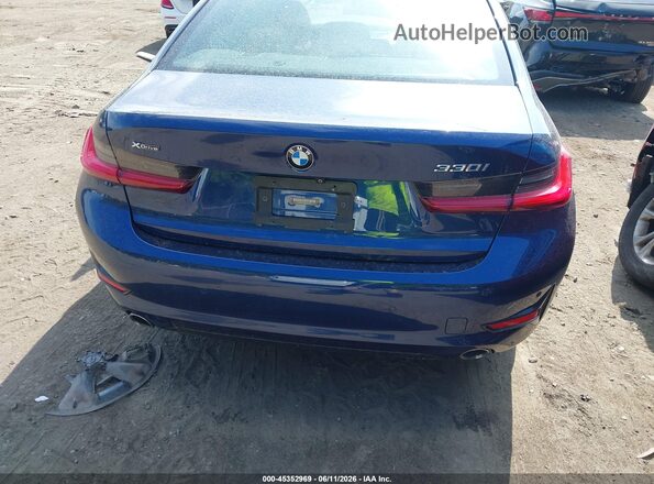 3MW5R7J03L8B33443 2020 BMW 3 SERIES Blue 