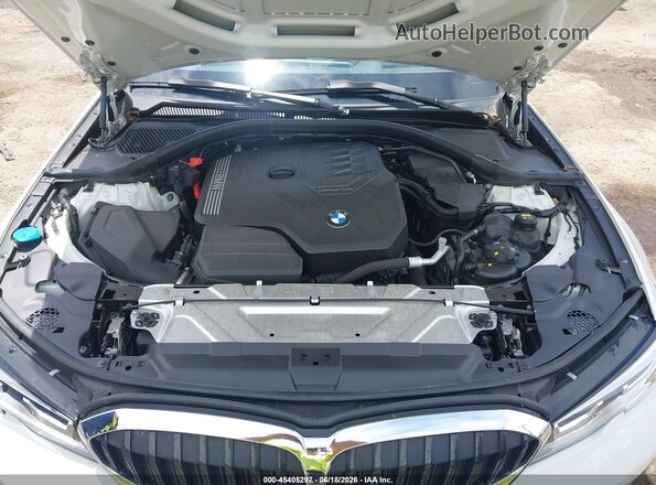 3MW5R7J04L8B09362 2020 BMW 3 SERIES White Vista trasera