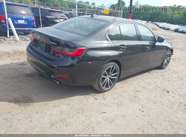 3MW5R7J04M8B84029 2021 BMW 3 SERIES Black უკანა მარჯვენა