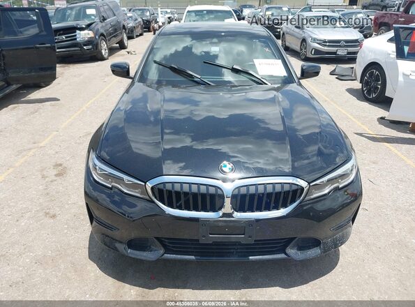 3MW5R7J04N8C26409 2022 BMW 3 SERIES Черный Вид щитка приборов