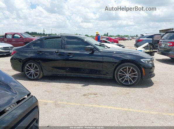 3MW5R7J04N8C26409 2022 BMW 3 SERIES Черный Вид задней части салона