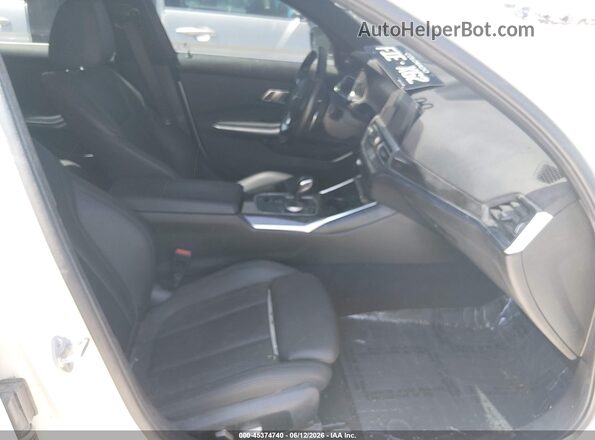 3MW5R7J05M8C04224 2021 BMW 3 SERIES White Vista interior delantera