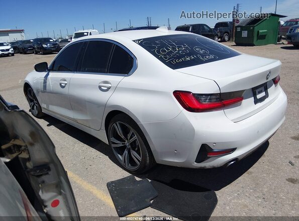 3MW5R7J05M8C04224 2021 BMW 3 SERIES White Trasero izquierdo