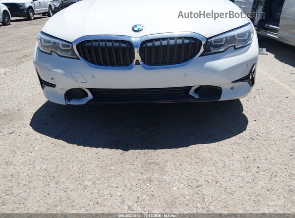 3MW5R7J05M8C04224 2021 BMW 3 SERIES White Vista frontal