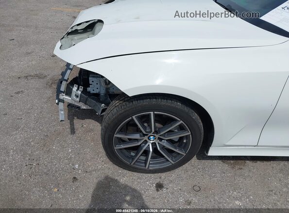 3MW5R7J05N8C65056 2022 BMW 3 SERIES White წინა ხედი