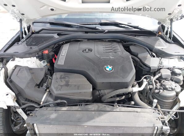 3MW5R7J05N8C65056 2022 BMW 3 SERIES White უკანა ხედი