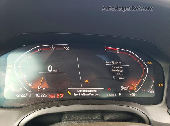 3MW5R7J06M8B66468 2021 BMW OTHER White Vista del cuadro de instrumentos