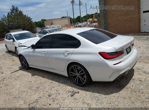 3MW5R7J06M8B79303 2021 BMW 3 SERIES White უკანა მარცხენა