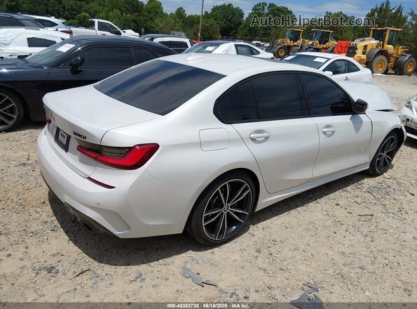 3MW5R7J06M8B79303 2021 BMW 3 SERIES White უკანა მარჯვენა