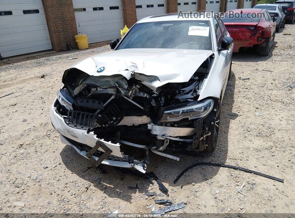 3MW5R7J06M8B79303 2021 BMW 3 SERIES White წინა ხედი