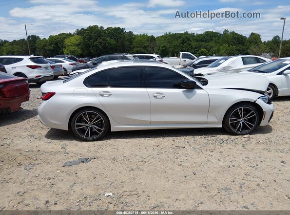 3MW5R7J06M8B79303 2021 BMW 3 SERIES White სალონის 360-გრადუსიანი ხედი