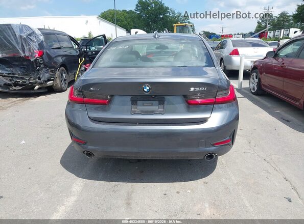 3MW5R7J09L8B22303 2020 BMW 3 SERIES Gray 
