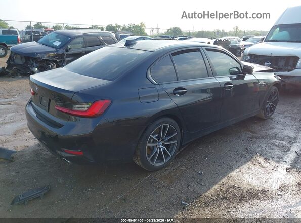 3MW5R7J09L8B45676 2020 BMW 3 SERIES Black Rear right