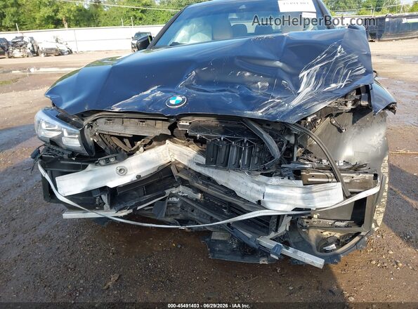 3MW5R7J09L8B45676 2020 BMW 3 SERIES Black Front view