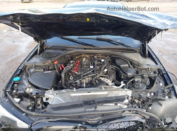 3MW5R7J09L8B45676 2020 BMW 3 SERIES Black Rear view