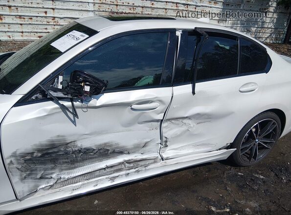 3MW5R7J09N8C69465 2022 BMW 3 SERIES White Front view