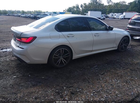 3MW5R7J09N8C69465 2022 BMW 3 SERIES White Rear right