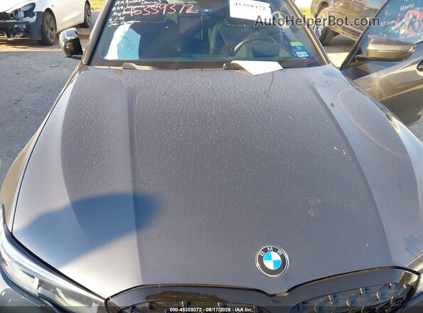 3MW5R7J0XM8B67381 2021 BMW 3 SERIES Gray Vista frontal