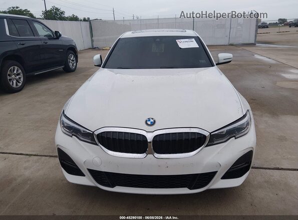 3MW5R7J0XN8C77655 2022 BMW 3 SERIES White Vista del cuadro de instrumentos