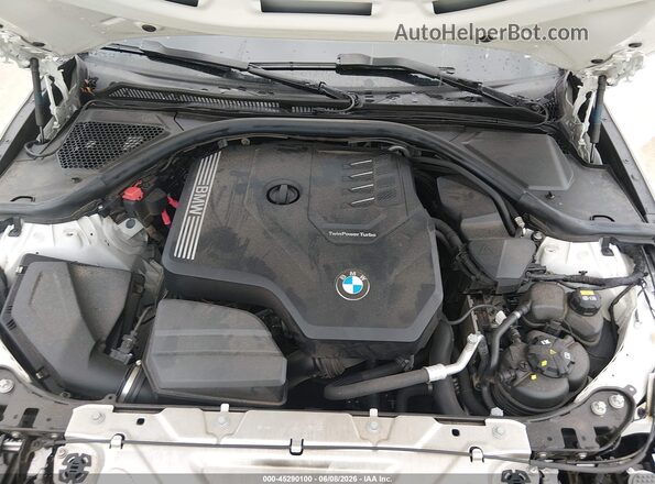 3MW5R7J0XN8C77655 2022 BMW 3 SERIES White Vista trasera