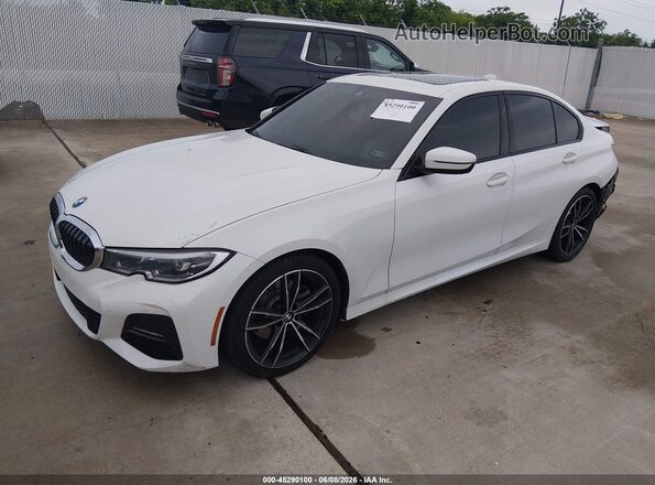 3MW5R7J0XN8C77655 2022 BMW 3 SERIES White Vista tres cuartos delantera izquierda