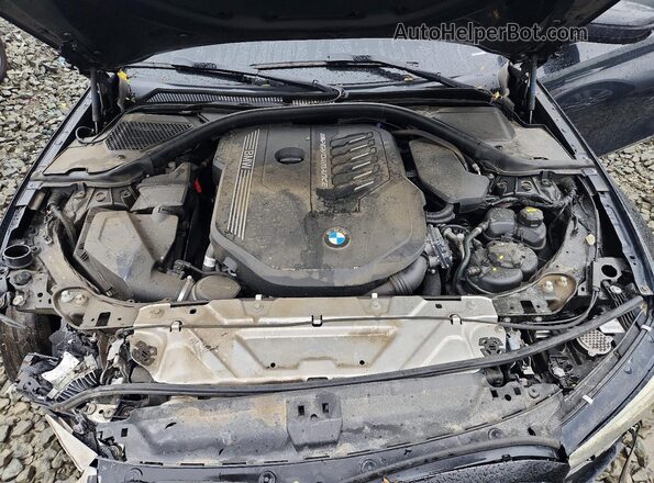 3MW5U7J00M8B54475 2021 BMW M3 Черный Вид задней части салона