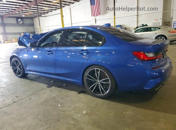 3MW5U7J03L8B45817 2020 BMW M3 Blue 