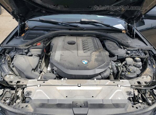 3MW5U9J00M8C08899 2021 BMW M3 Black Rear interior view