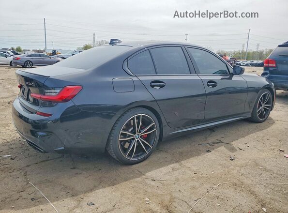 3MW5U9J00M8C08899 2021 BMW M3 Black Rear right