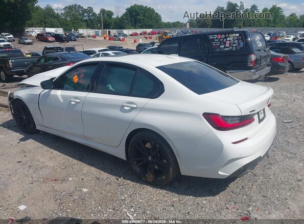 3MW5U9J00N8C75715 2022 BMW M3 White Задня ліва чверть