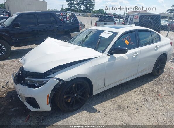 3MW5U9J00N8C75715 2022 BMW M3 White Передня ліва чверть