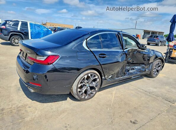 3MW69CW02S8F28511 2025 BMW 3 SERIES Черный Задняя правая четверть