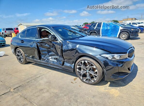 3MW69CW02S8F28511 2025 BMW 3 SERIES Черный Передняя правая четверть