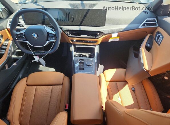 3MW69CW02S8F28511 2025 BMW 3 SERIES Черный Вид панели приборов