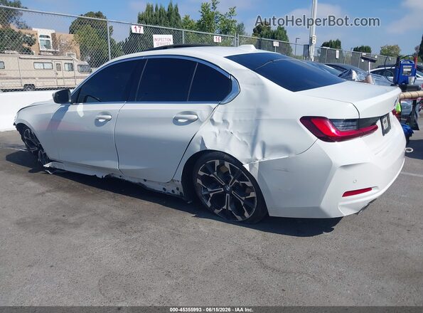 3MW69CW02S8F69706 2025 BMW 3 SERIES White Задня ліва чверть