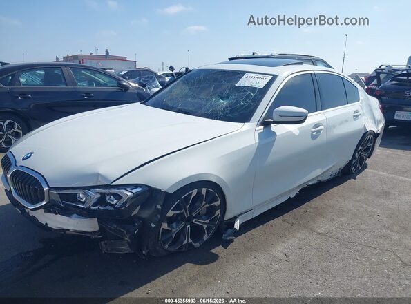 3MW69CW02S8F69706 2025 BMW 3 SERIES White Вид спереду