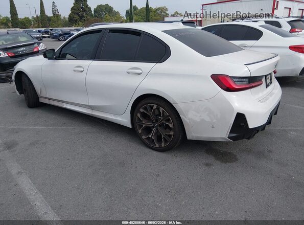 3MW69CW04S8F76298 2025 BMW 3 SERIES White Tył lewy