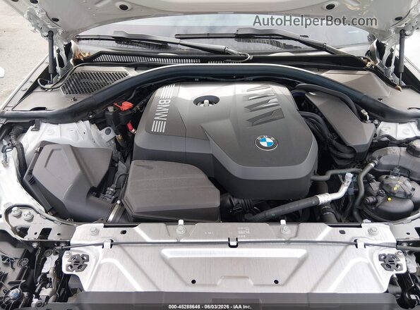 3MW69CW04S8F76298 2025 BMW 3 SERIES White Widok z tyłu