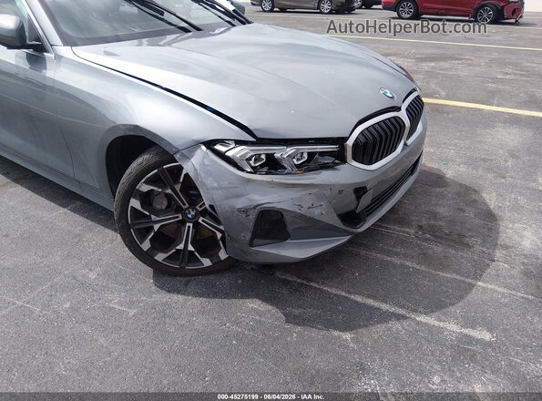 3MW69CW06S8F34165 2025 BMW 3 SERIES Gray წინა ხედი