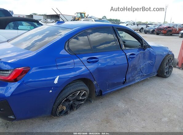 3MW69CW07S8F19660 2025 BMW 3 SERIES Blue Դիմացի տեսք