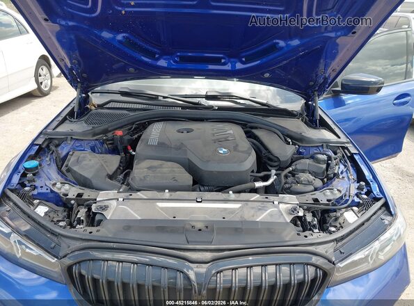 3MW69CW07S8F19660 2025 BMW 3 SERIES Blue Հետևի տեսք