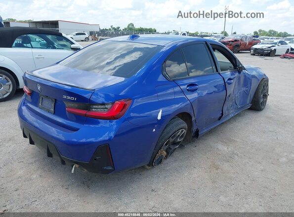 3MW69CW07S8F19660 2025 BMW 3 SERIES Blue Հետևի աջ