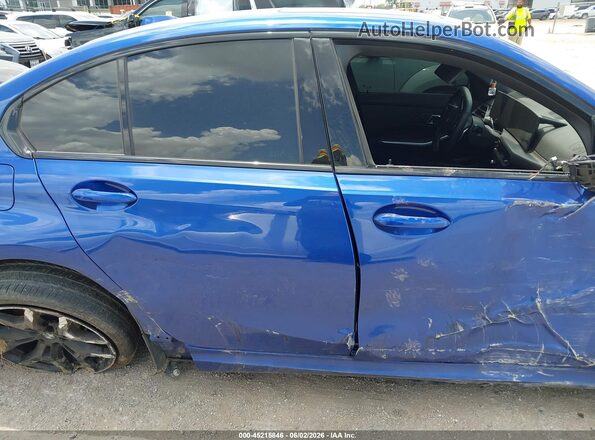 3MW69CW07S8F19660 2025 BMW 3 SERIES Blue Սալոնի հետևի տեսք
