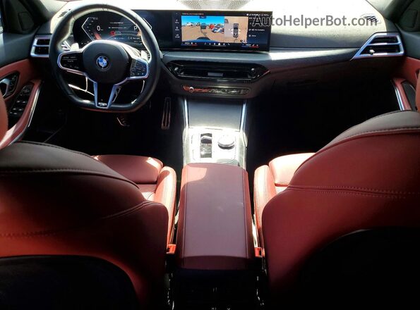 3MW69CW09S8F16162 2025 BMW OTHER Gray Dashboard view