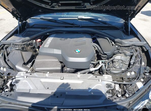 3MW69CW09T8G12519 2026 BMW 3 SERIES Black უკანა ხედი