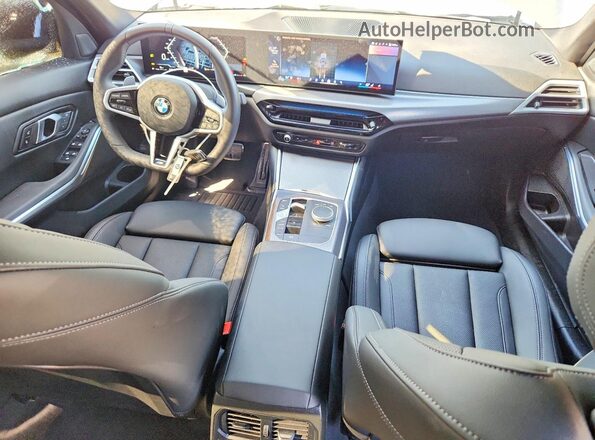 3MW69CW0XT8F87422 2026 BMW 3 SERIES Gray Вид панелі приладів