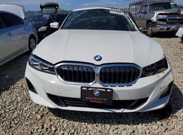 3MW69FF00P8D14500 2023 BMW 3 SERIES White Դիմացի տեսք