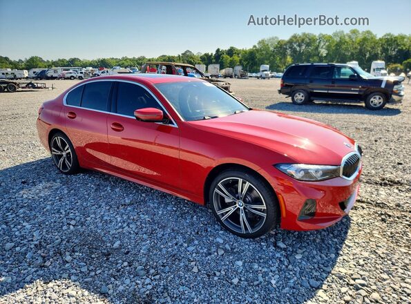 3MW69FF00R8E25583 2024 BMW 3 SERIES Red Front right