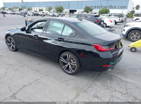 3MW69FF01P8D63494 2023 BMW 3 SERIES Черный Задняя левая четверть