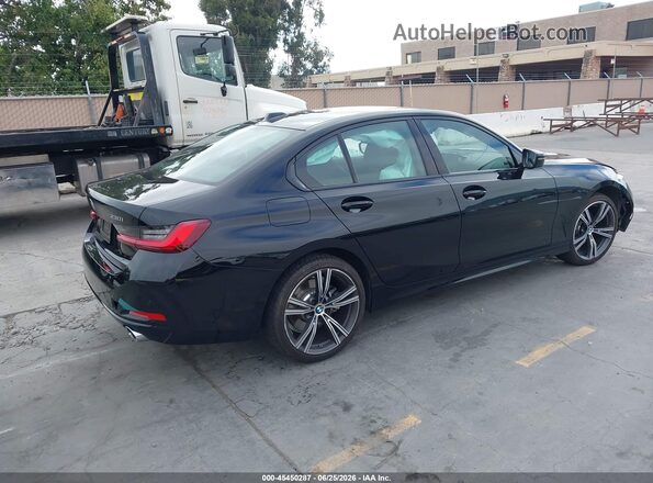 3MW69FF01P8D63494 2023 BMW 3 SERIES Черный Задняя правая четверть